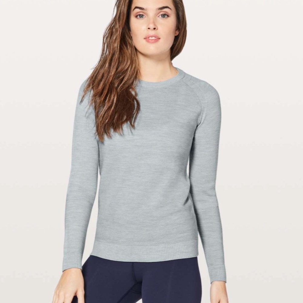Lululemon Simply Wool Sweater Heathered Starlight